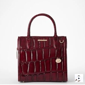 NWT Brahmin Small Caroline,burgandy  color